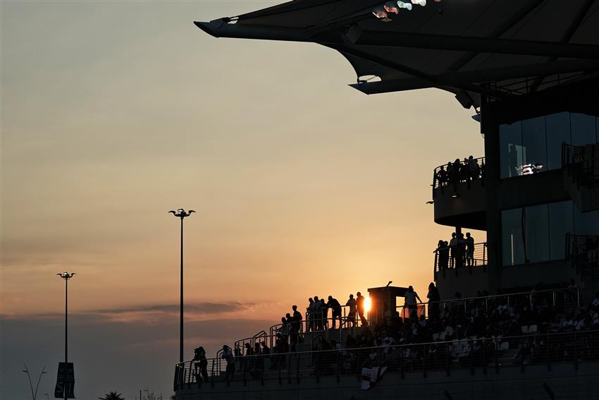 Grandstand Sunset